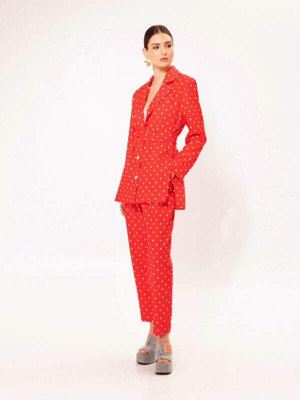 OVERSIZED PRINTED BLAZER - Image 7