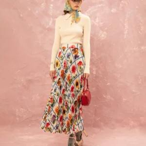 μπλούζα KNITTED POLO TOP – CREAM we are