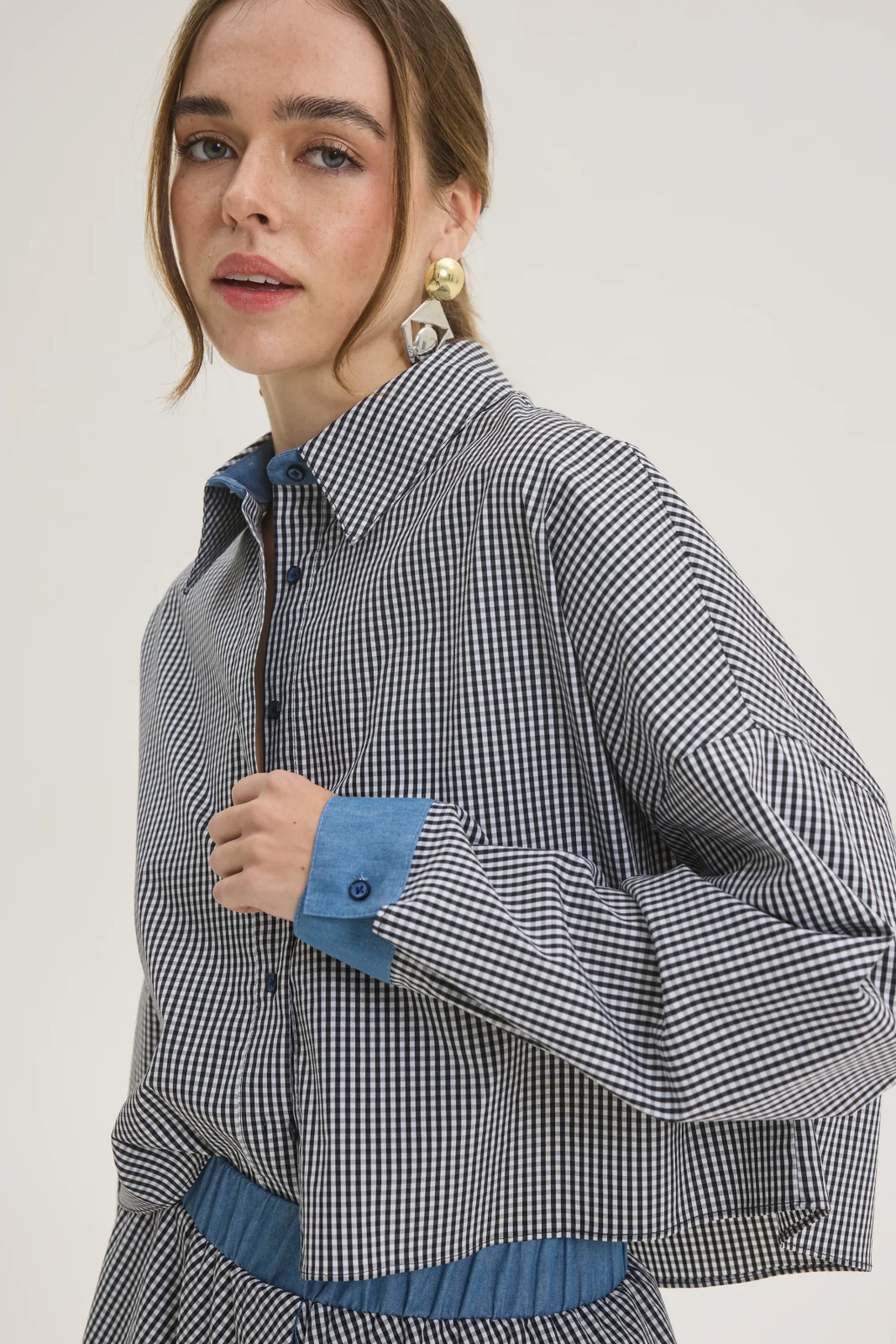 Innocent Gingham Set detail view