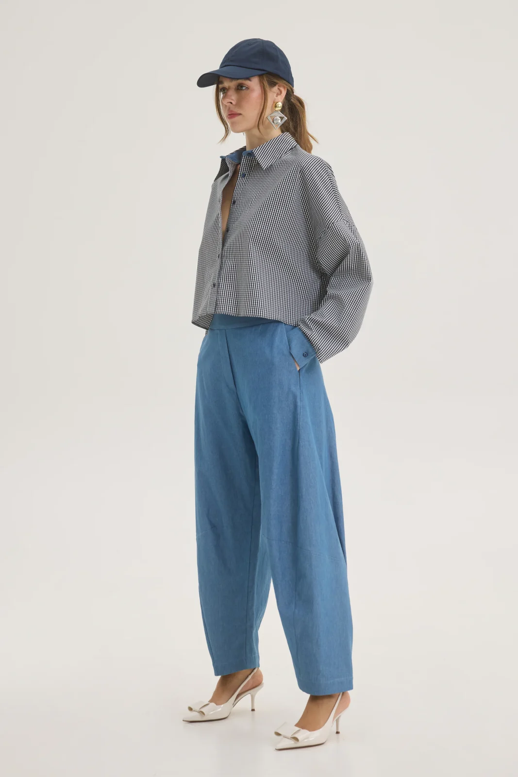 Innocent Gingham Set full look