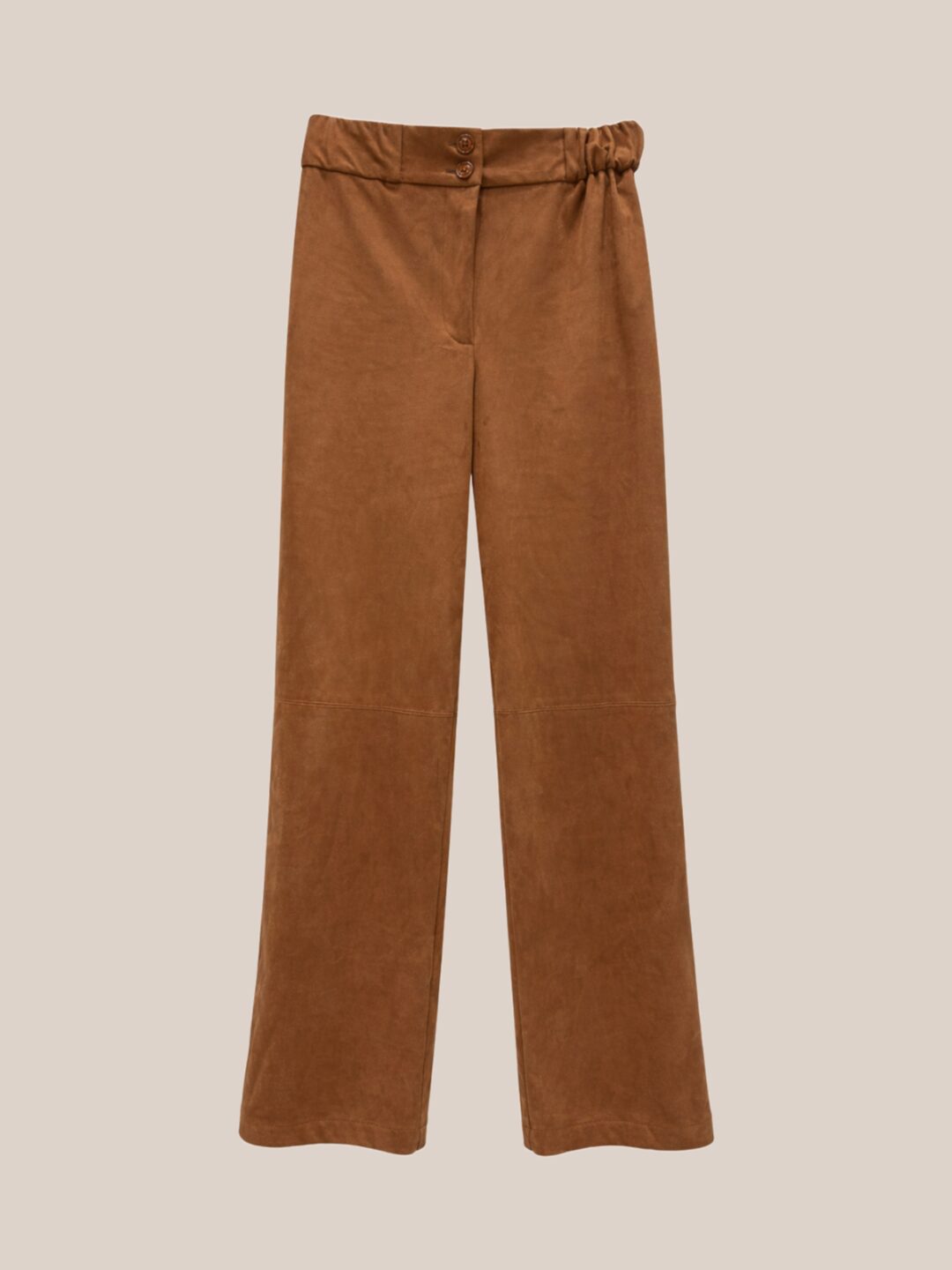 ταμπά παντελόνι suede front