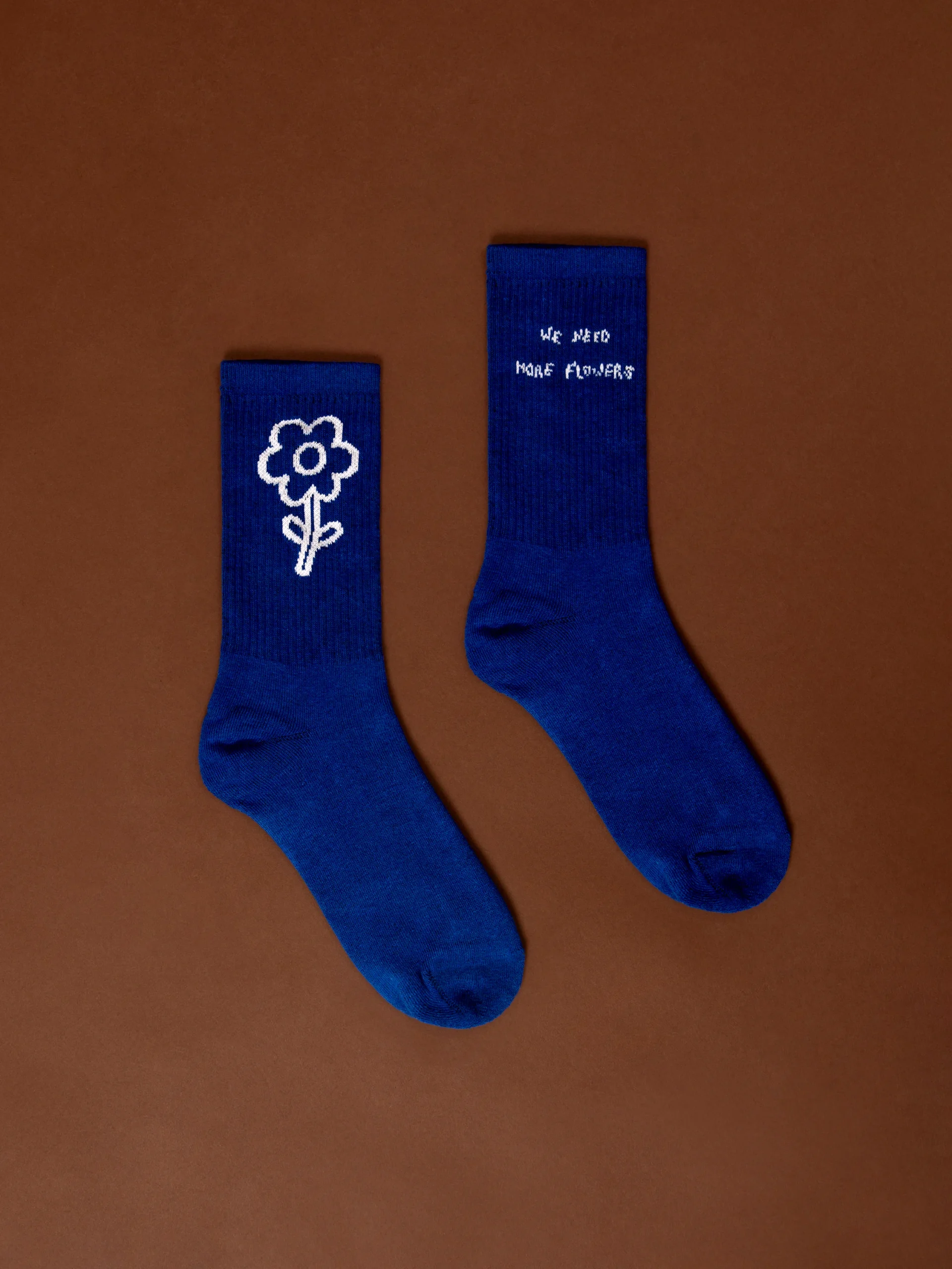 we are unisex socks blue