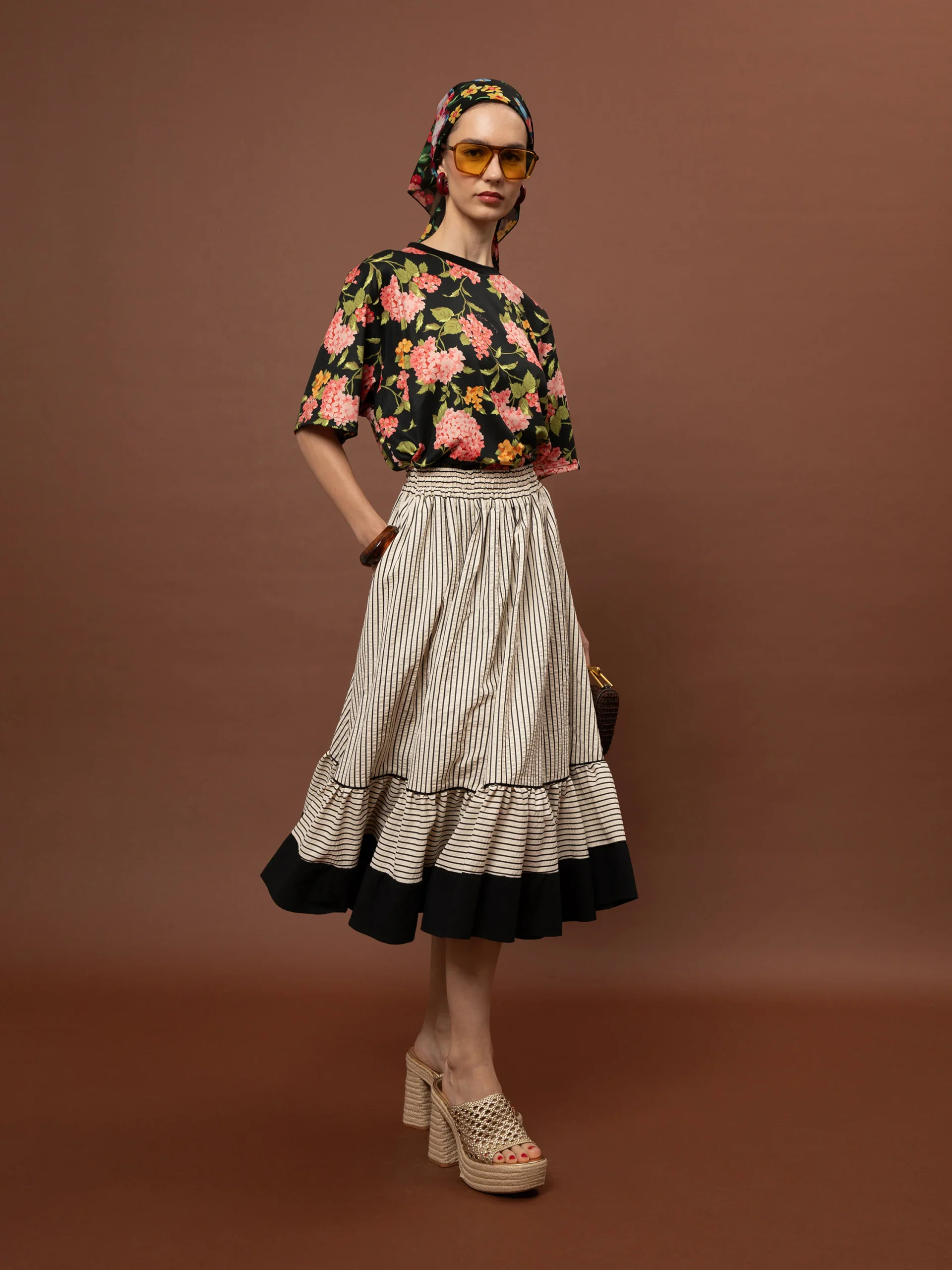 oversized t shirt black women we are ortansies side