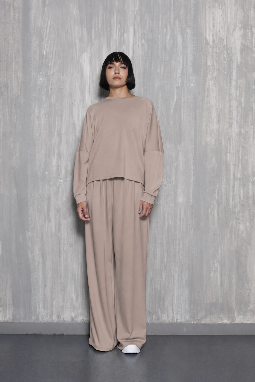 Tag Modest Clothing Penelope Pants Taupe front